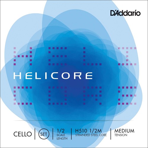 D'Addario Helicore Cello String Set,Medium Tension
